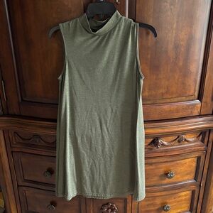 Just Love Olive Green Sleeveless Tank Top